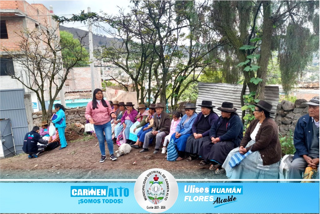 la Asociación Adulto mayor de “Qapaq Arriero"