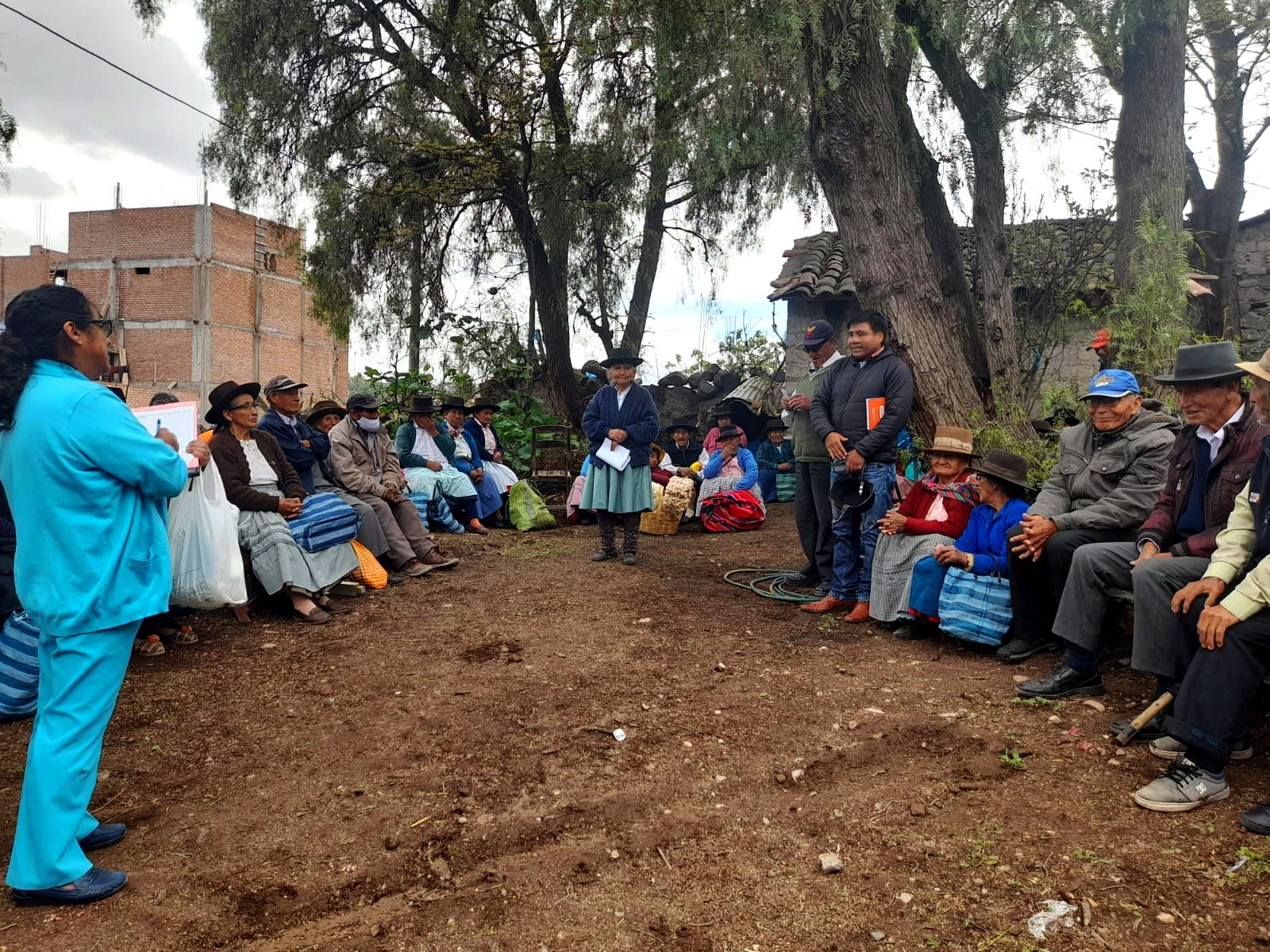 la Asociación  Adulto mayor de “Qapaq Arriero"