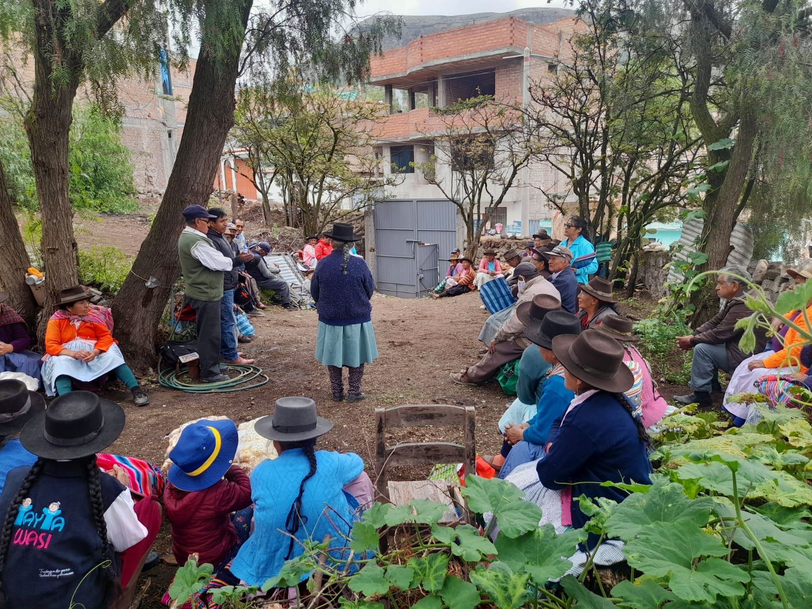 la Asociación Adulto mayor de “Qapaq Arriero"