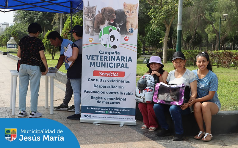 Se realizó la tercera campaña Veterinaria Municipal