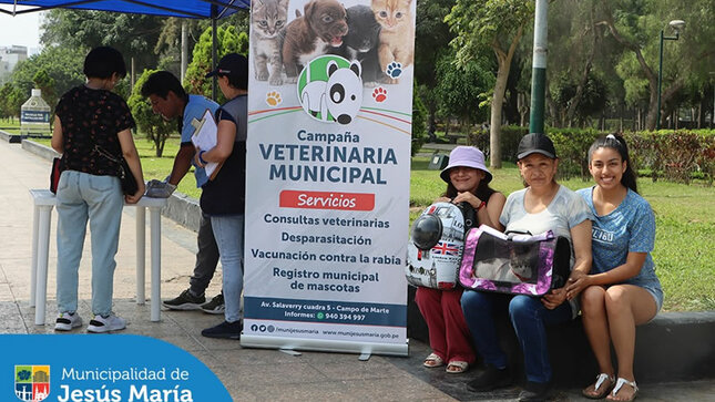 Se realizó la tercera campaña Veterinaria Municipal