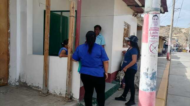Demuna realizó visitas domiciliarias a pacientes adultos mayores de Cabo Blanco
