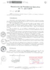 Vista preliminar de documento Resolución de Presidencia Ejecutiva Nº 096-2017/IRTP