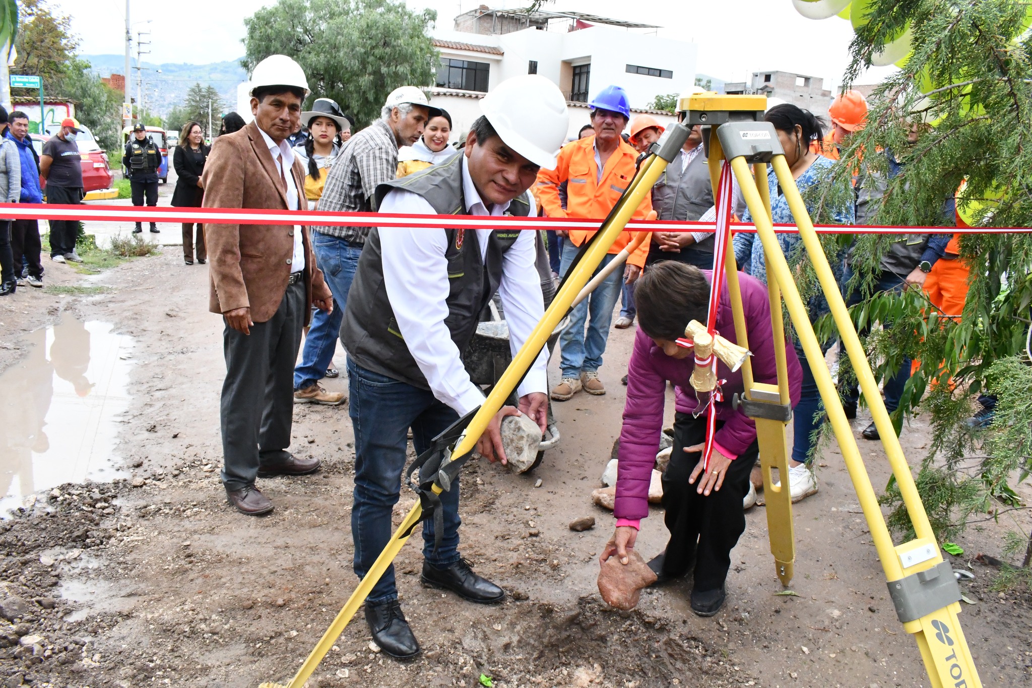 Inicio de obra de pistas y veredas para Canaán bajo