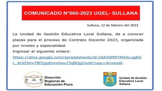 Comunicado N°60