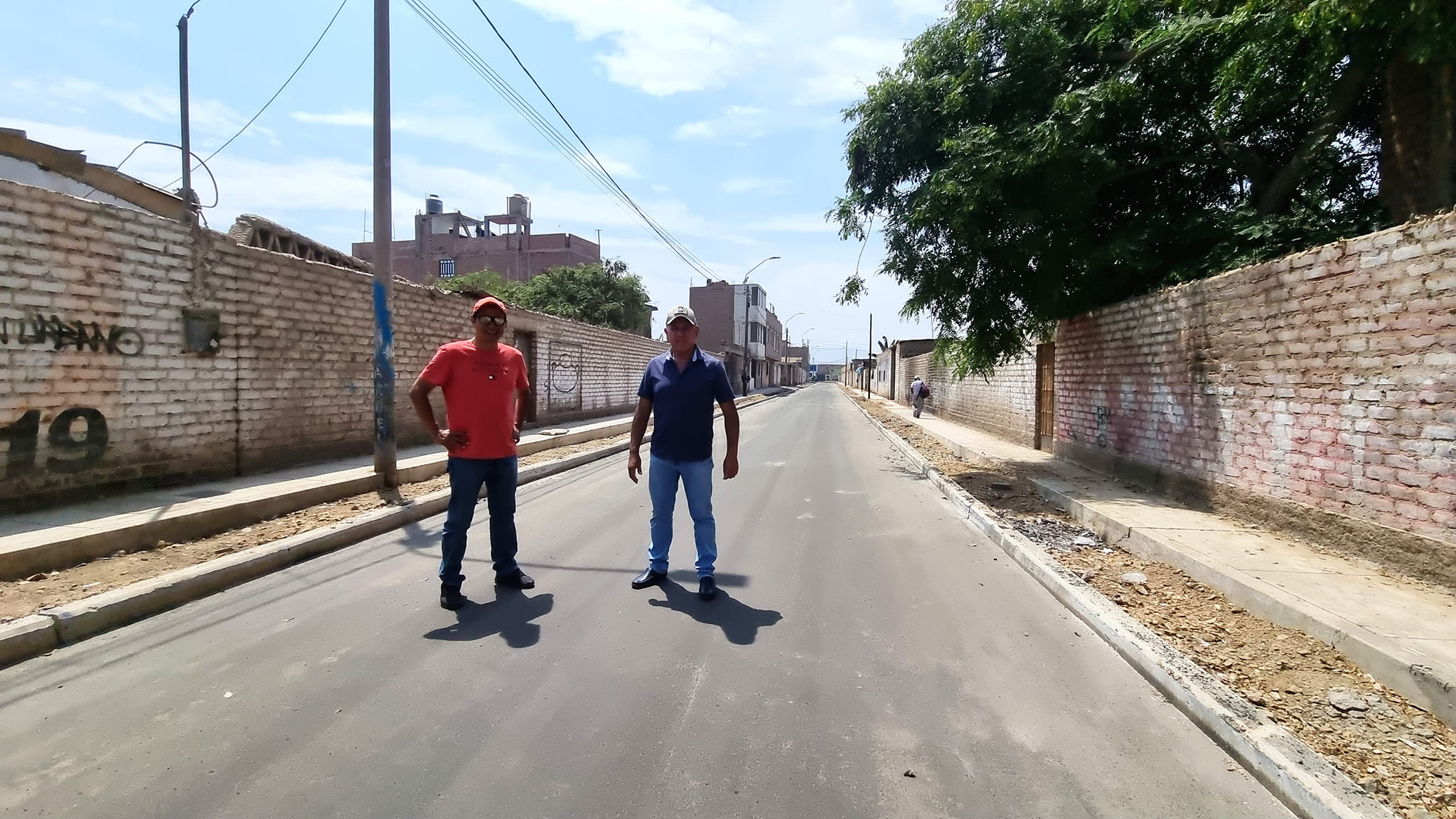 Alcalde provincial inspeccionó reinicio de obras inconclusas del periurbano sureste para ser entregadas en las próximas semanas