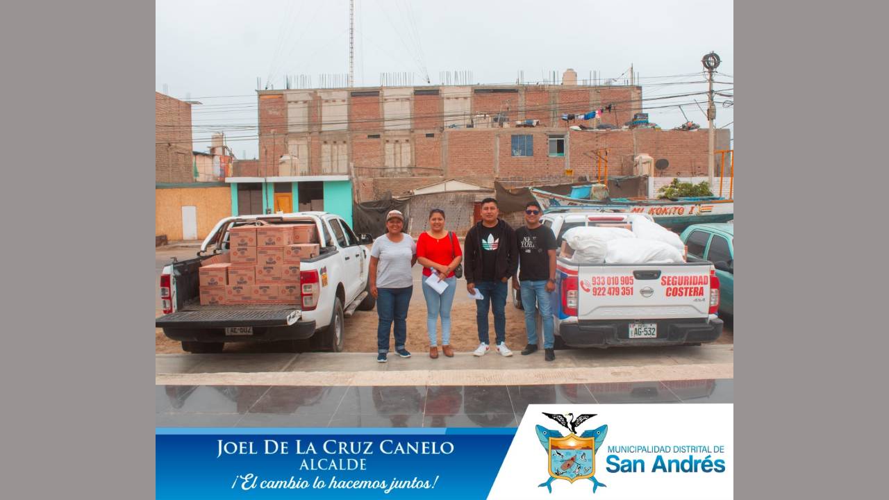 Se Inició El Reparto De Los Insumos Del Programa Vaso De Leche Por Parte De Nuestra Mucipalidad De San Andrés