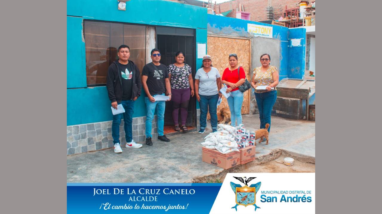 Se Inició El Reparto De Los Insumos Del Programa Vaso De Leche Por Parte De Nuestra Mucipalidad De San Andrés