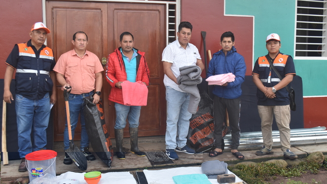 Entregan bienes de ayuda humanitaria en Oventeni