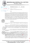 Vista preliminar de documento RESOLUCION DE ALCALDIA N°052-2023-MDLV