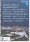 Vista preliminar de documento Directiva para el requerimiento y contrataciones de bienes y servicios.