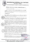 Vista preliminar de documento RESOLUCION DE ALCALDIA N°069-2023-MDLV