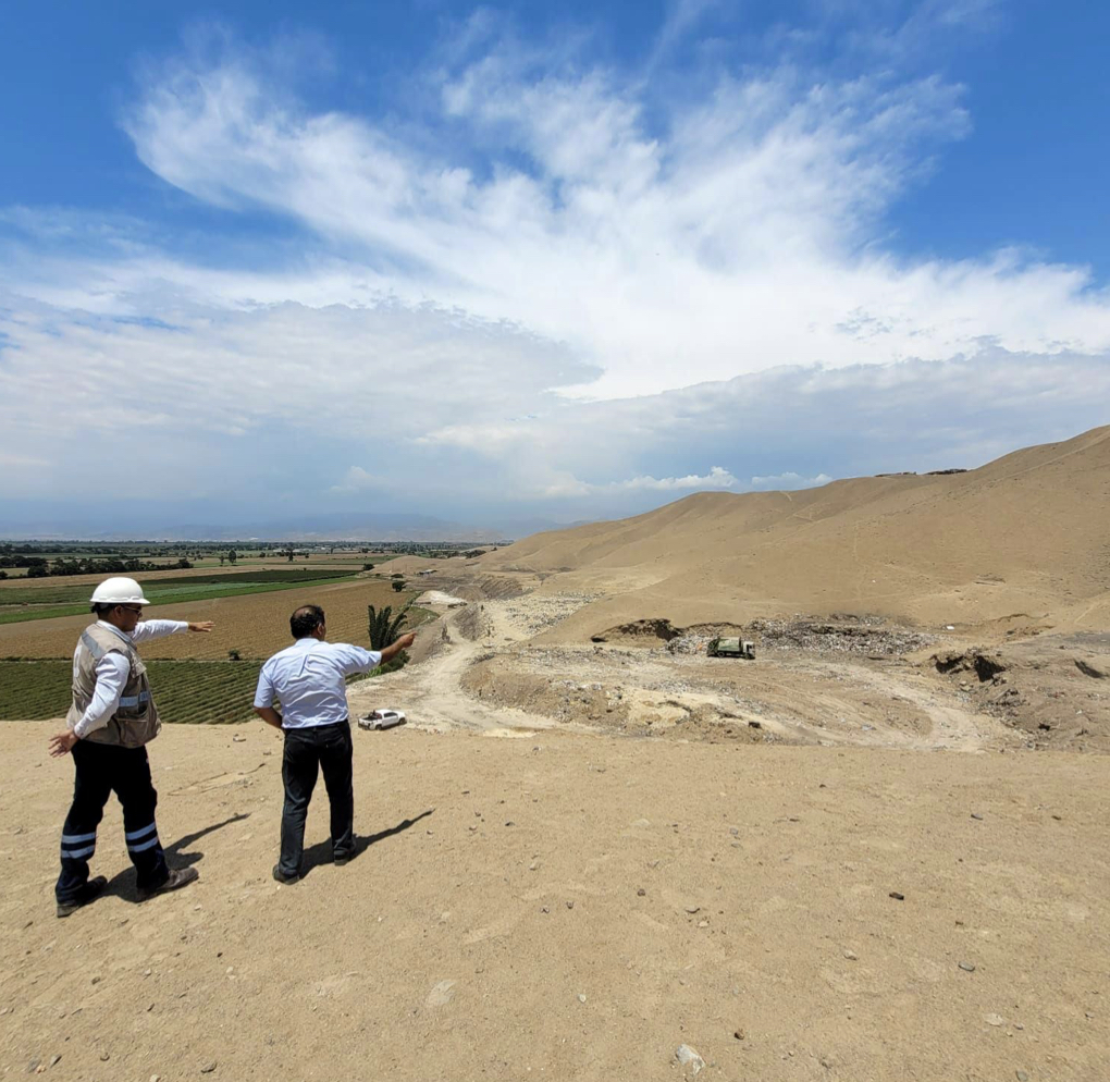 Visita técnica a campo para el reconocimiento de las áreas de recuperación