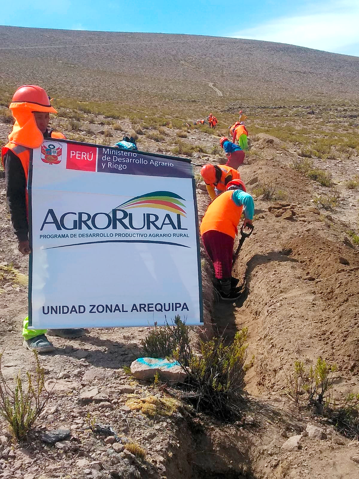 Proyecto de recarga hídrica Arequipa