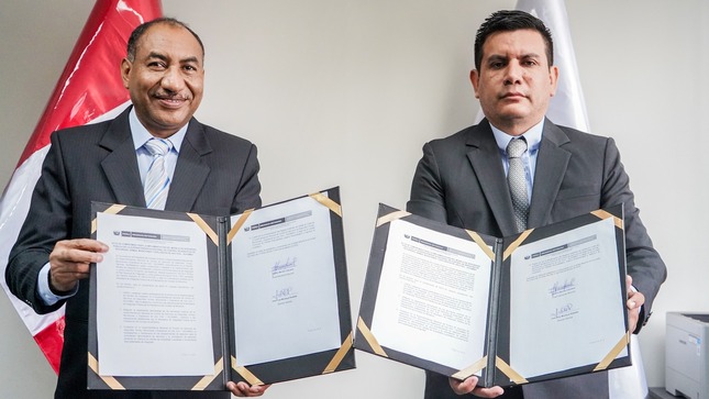 Superintendente Nacional Teófilo Mariño suscribe Acta de Compromiso para implementar el Modelo de Integridad en la SUCAMEC.