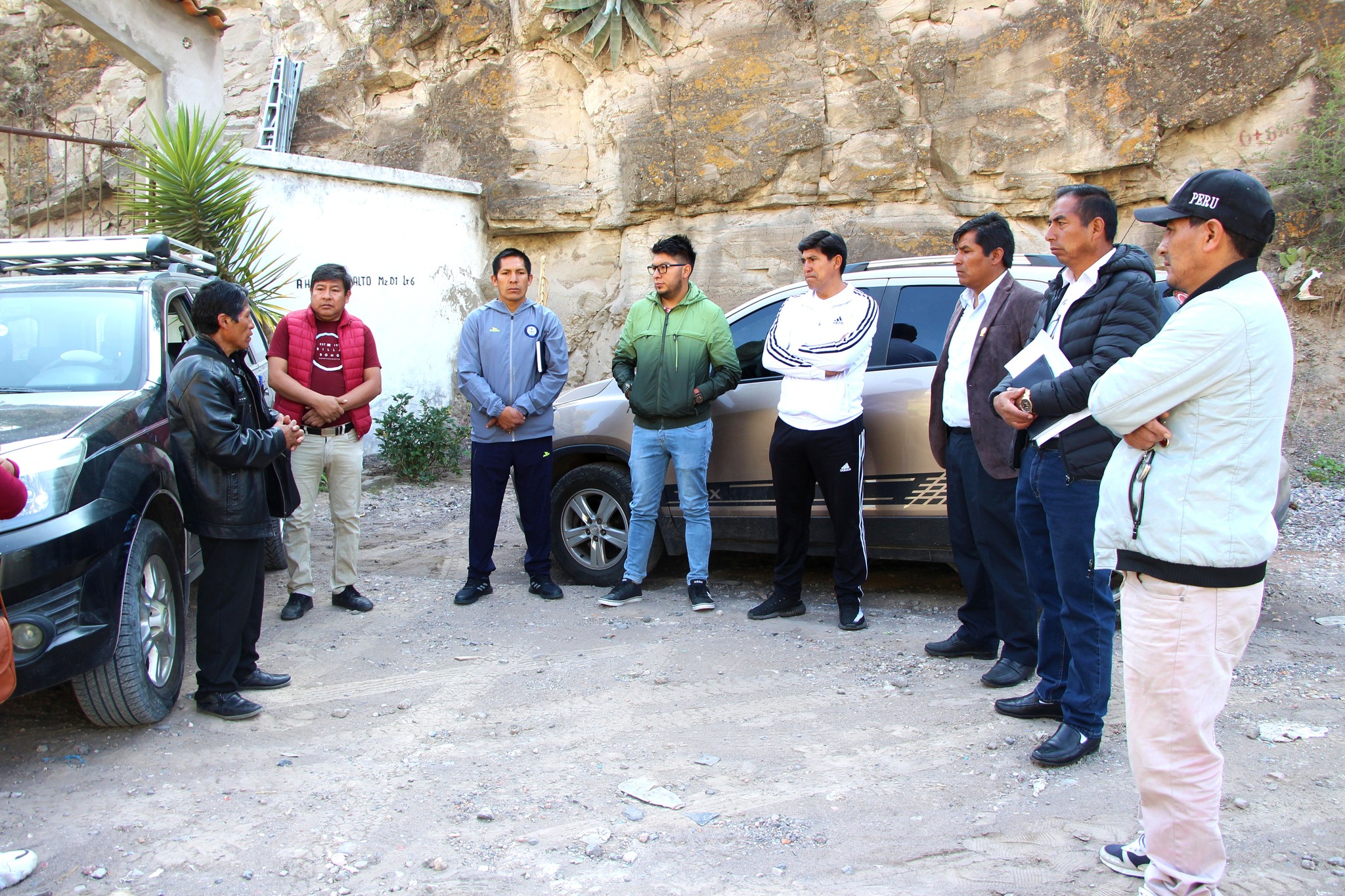 Verificación de las calles anexas con conexión vial