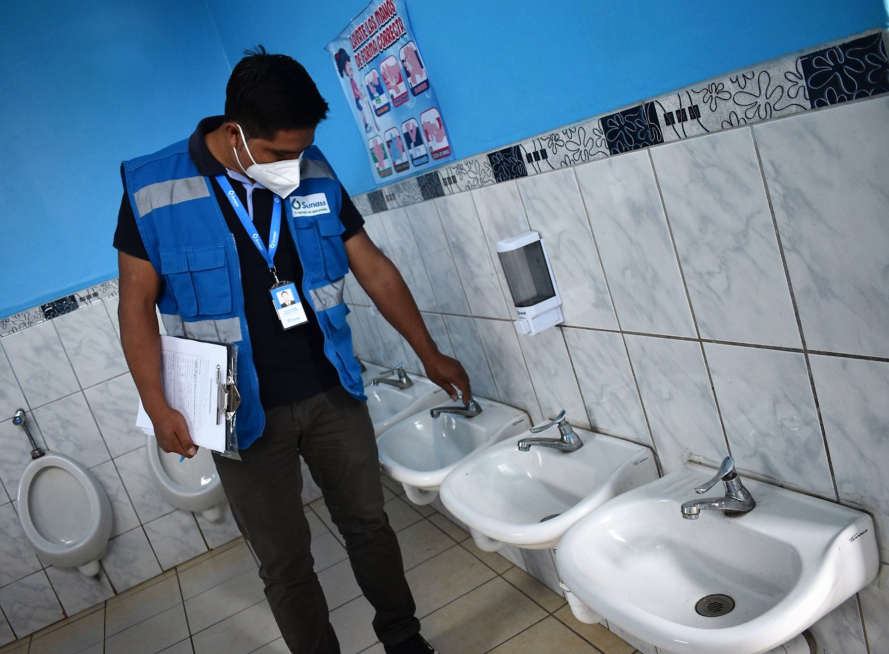 Sunass verificó abastecimiento de agua potable