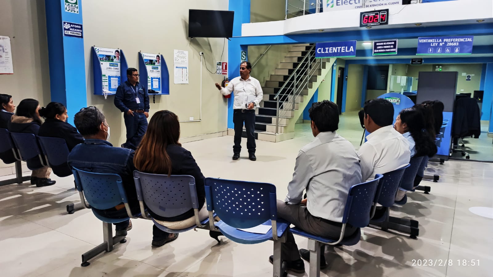 ELECTROCENTRO despliega acciones para fortalecer la atención al cliente en Ayacucho
