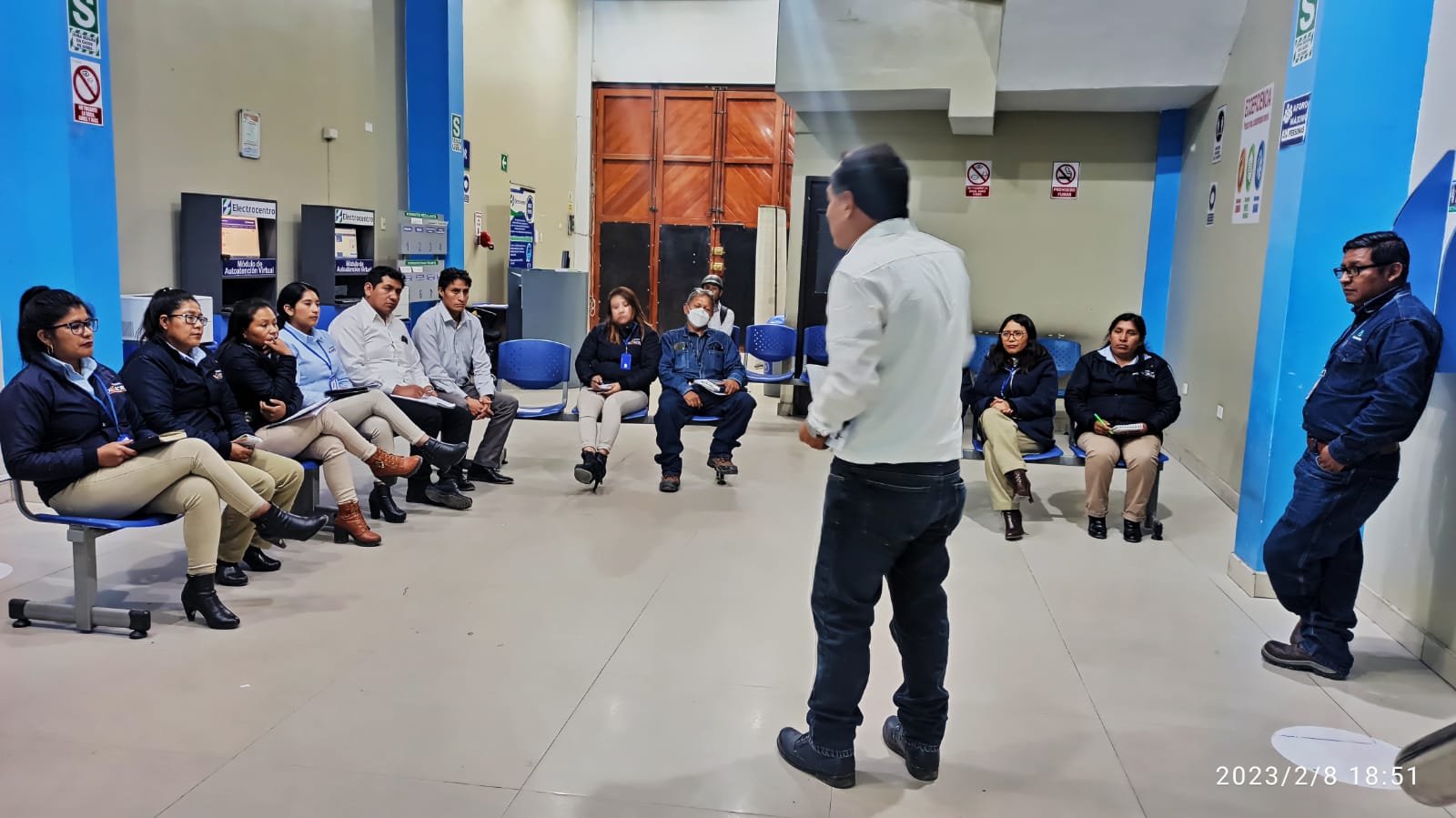 ELECTROCENTRO despliega acciones para fortalecer la atención al cliente en Ayacucho