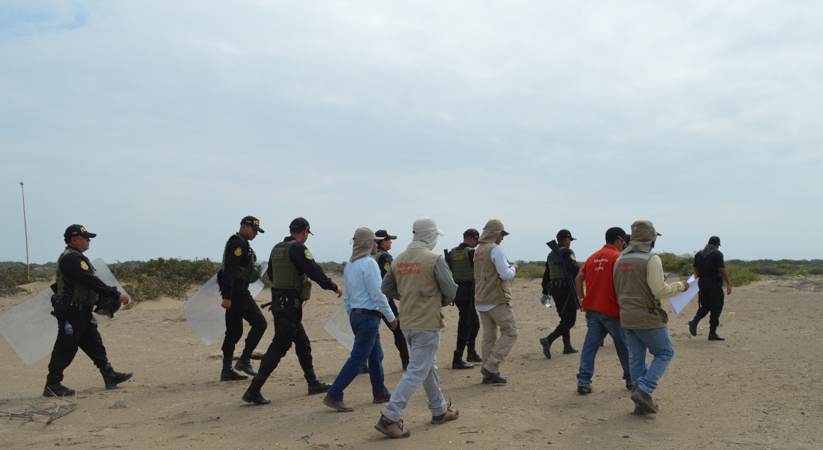 Lambayeque: Ministerio de Cultura realizó desalojo extrajudicial en el Complejo Arqueológico Huaca Chaquiras