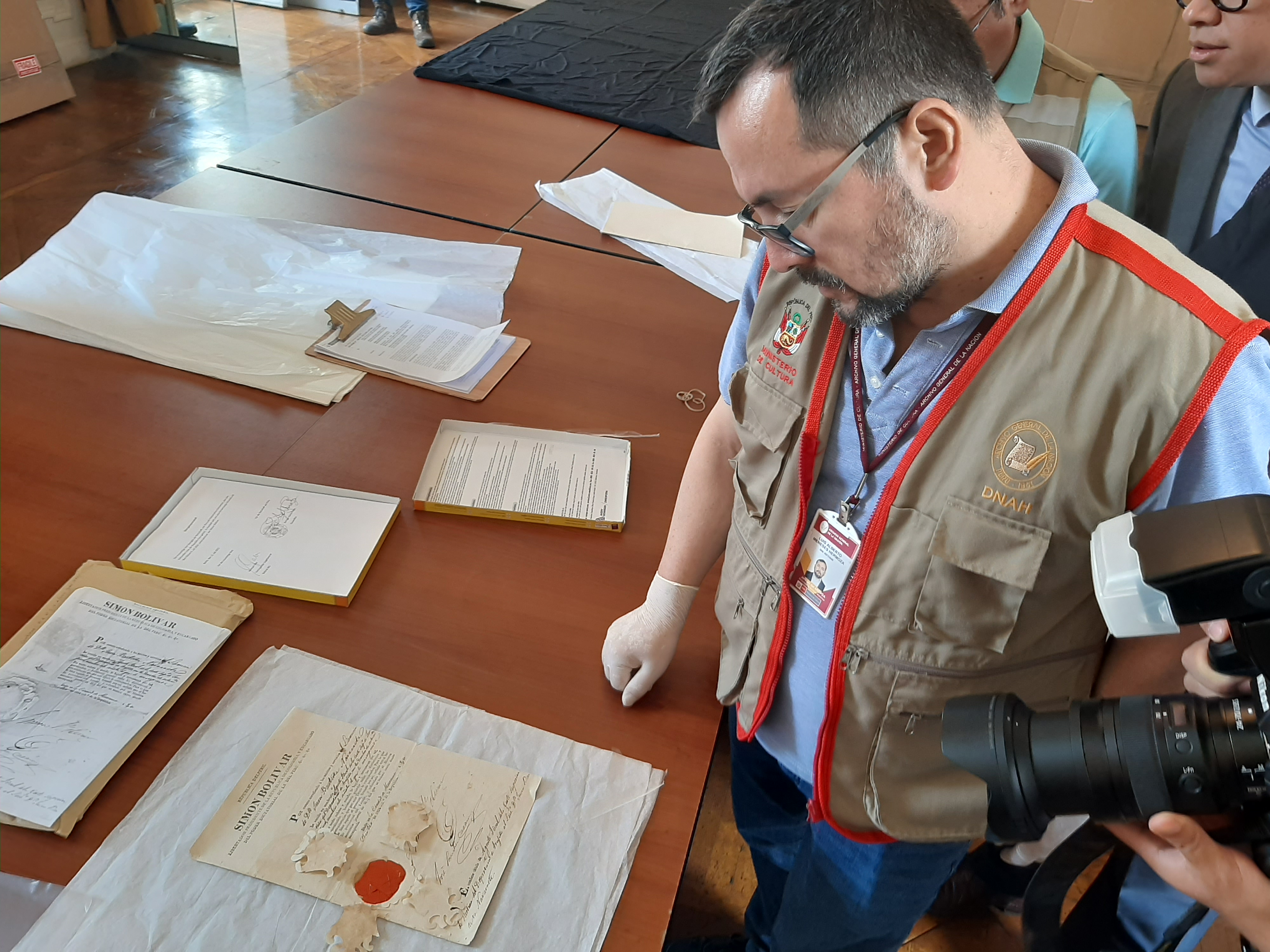 Confirman retorno de documento de gobierno firmado por el Libertador Simón Bolívar