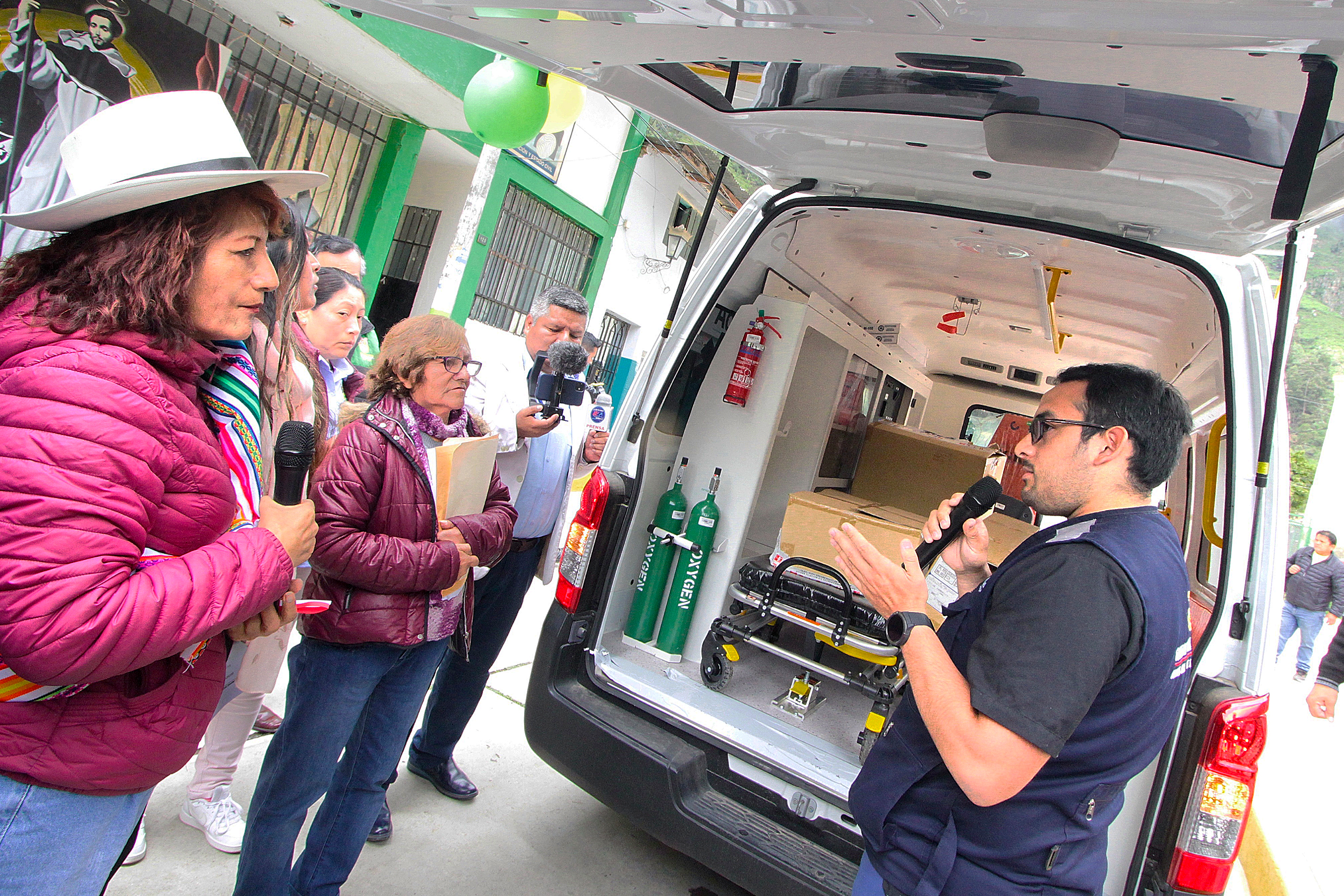Centro de Salud de Yauyos ya cuenta con moderna ambulancia