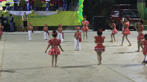 Niños Danzantes del Taller municipal de Callayuc