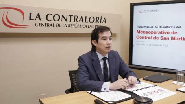 Contraloría observa ejecución de S/ 73 millones de recursos públicos durante Megaoperativo de Control en San Martín