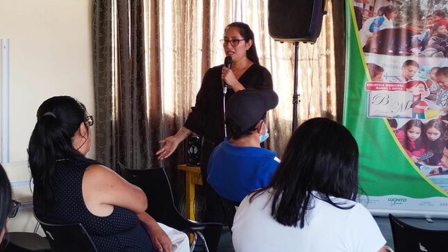 Taller a los Padres Integrantes de las Escuela Municipales 