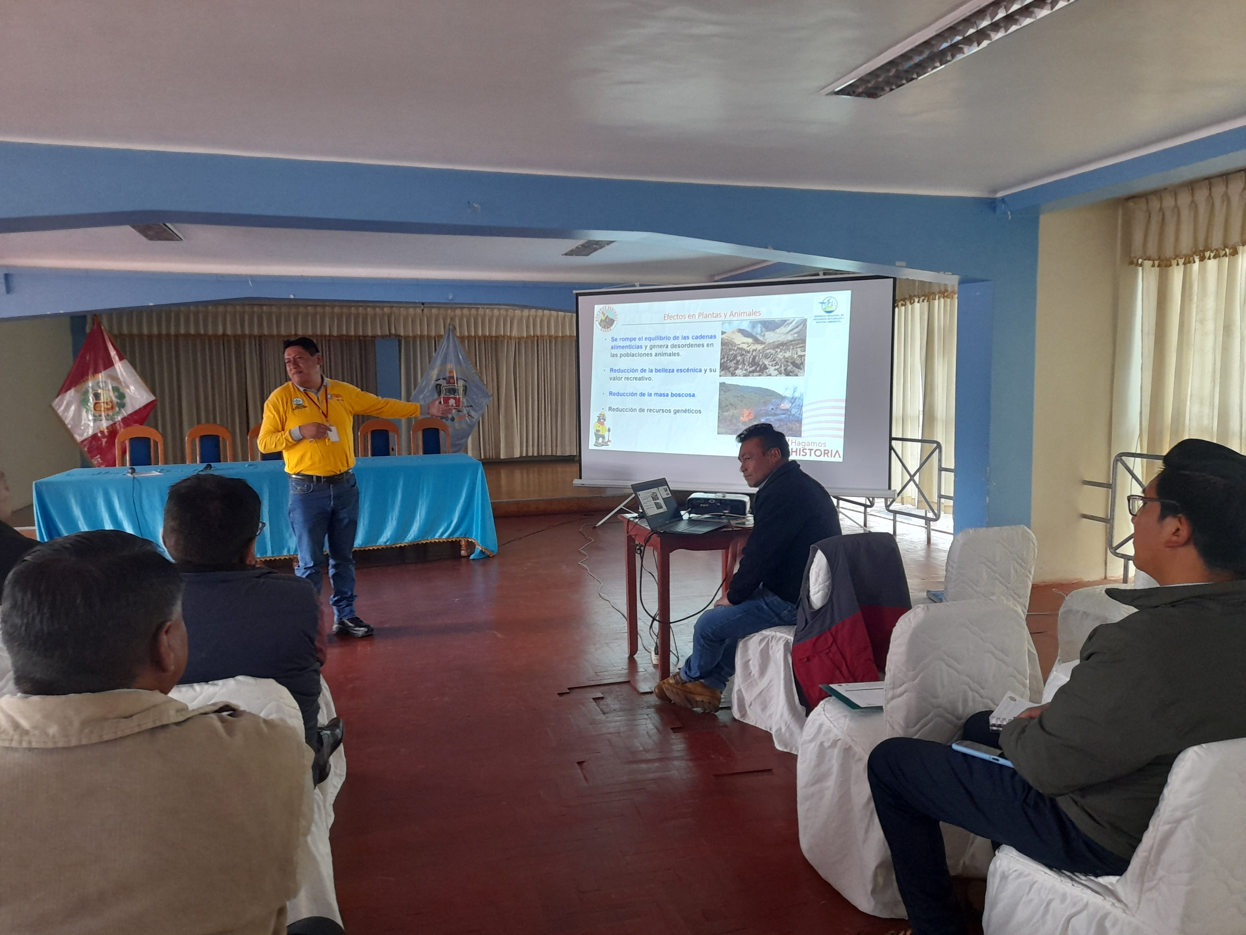 Participación activa de servidores en la provincia de Canchis