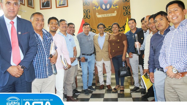 Alcalde Isaías Alcántara participo  de la Reunión con colegas Distritales por tema de fondo Municipal de Inversiones (FINVER) 