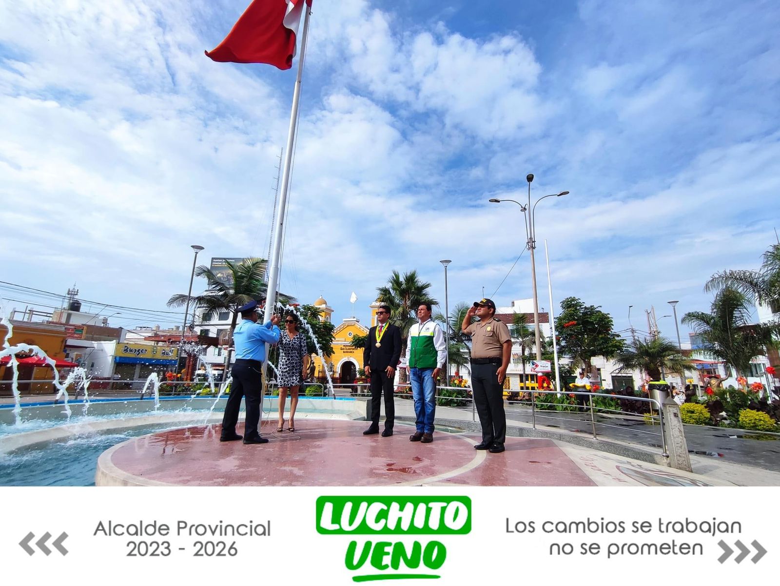 Saludo y Homenaje a Nuestras Banderas