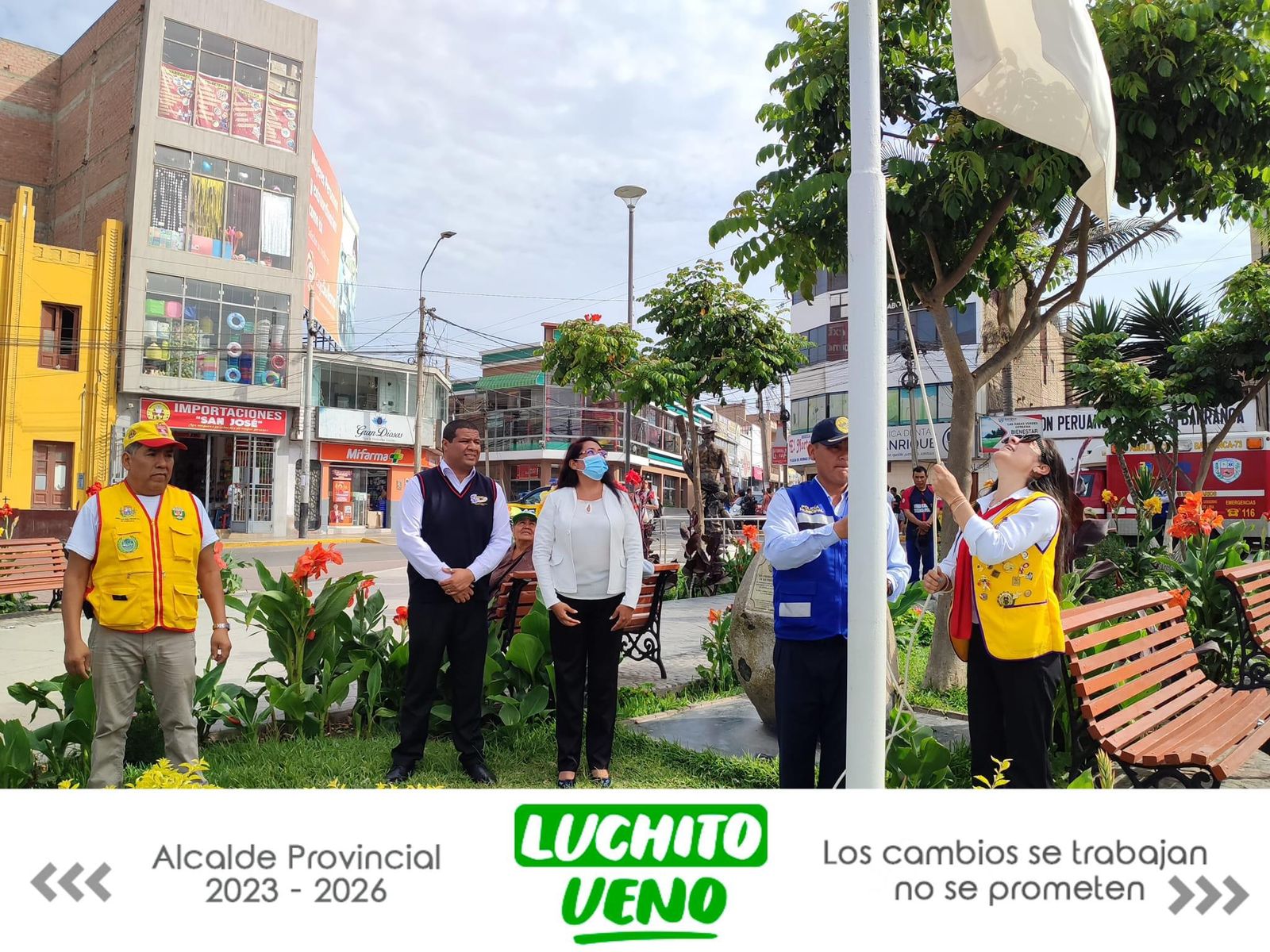 Saludo y Homenaje a Nuestras Banderas