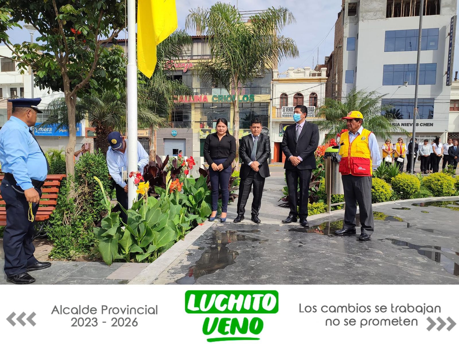 Saludo y Homenaje a Nuestras Banderas