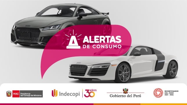 Alerta: Falla de bolsa de aire de vehículos Audi podría ocasionar lesiones