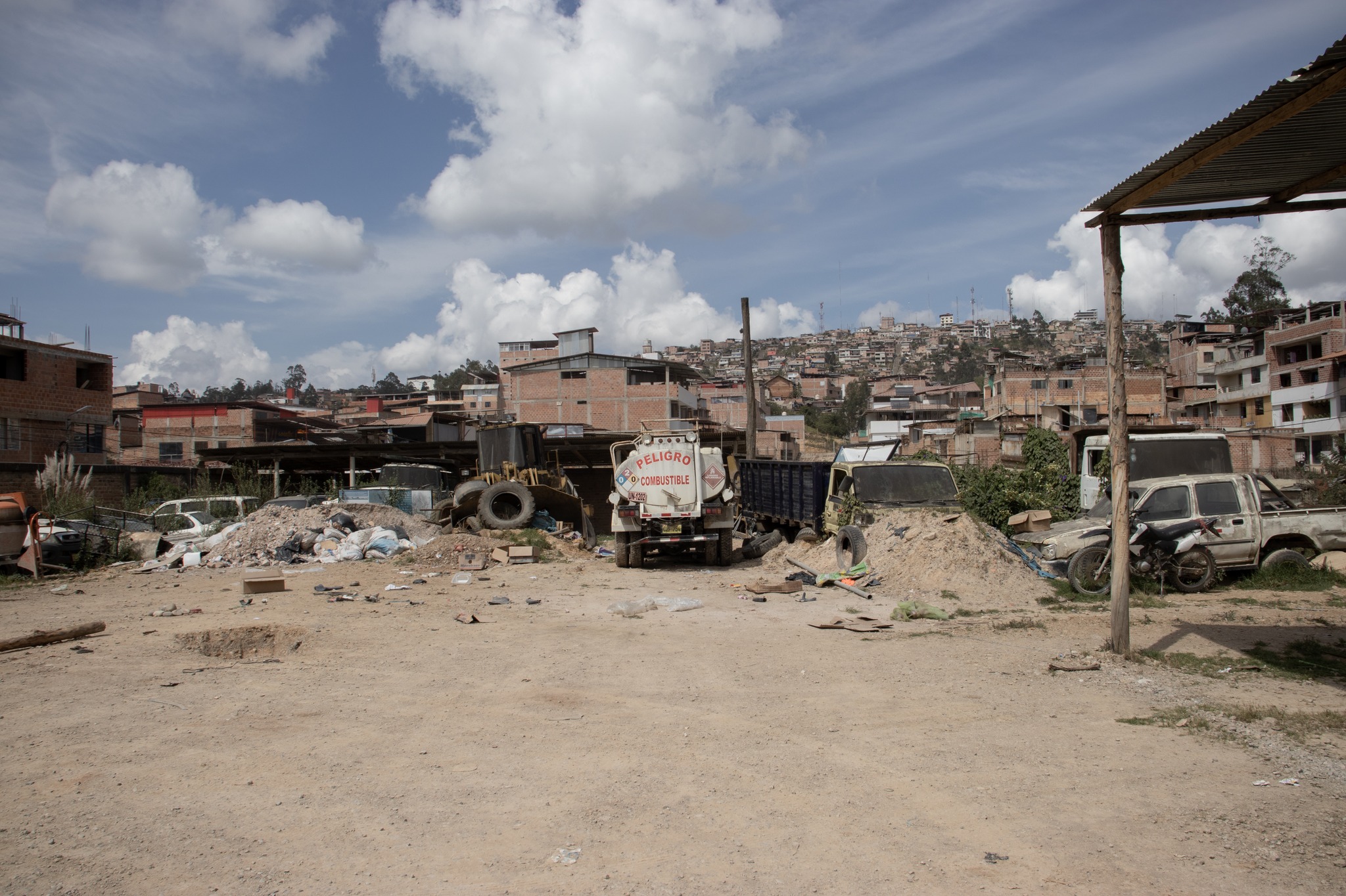 Inspección de terreno municipal