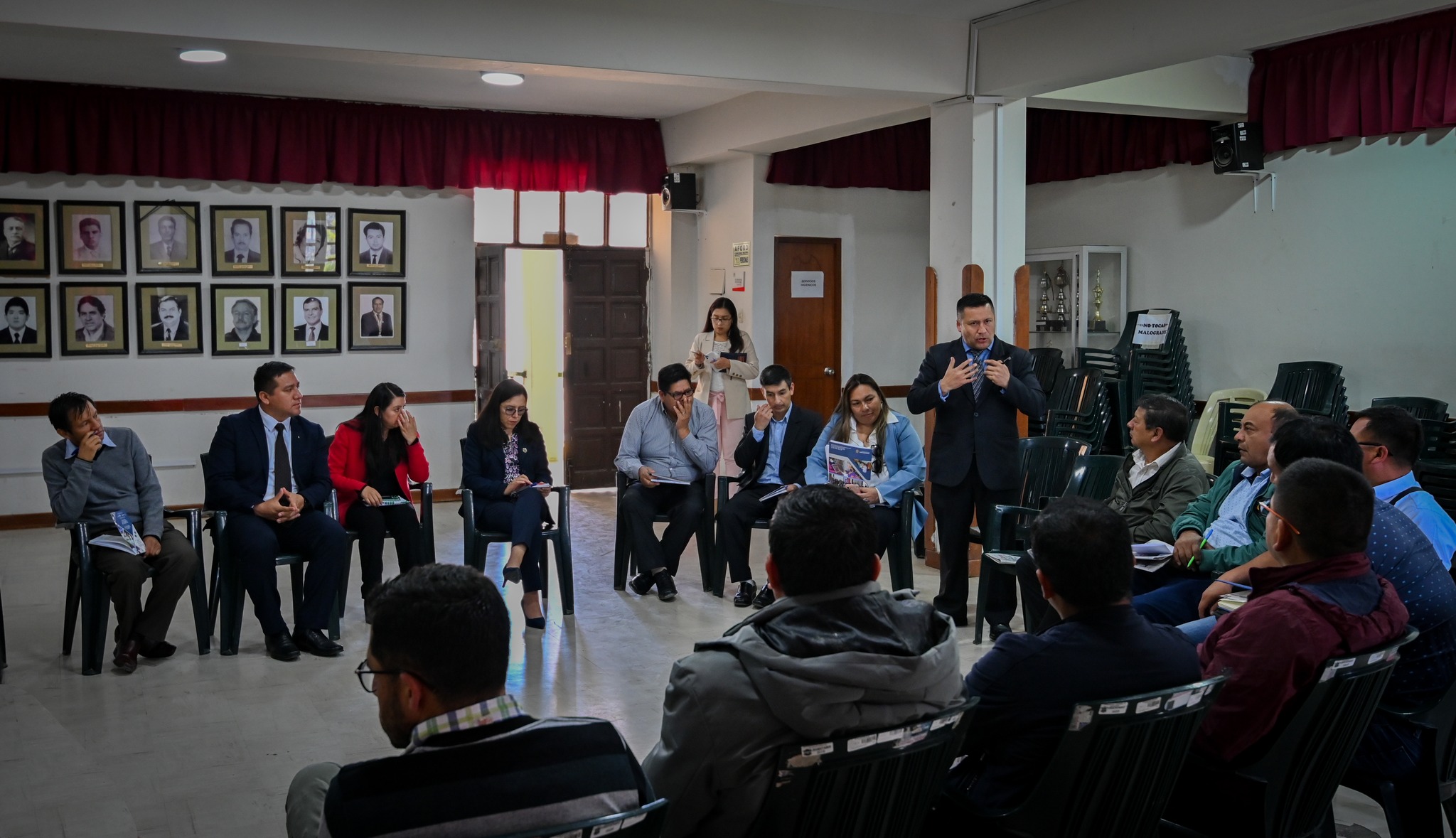 Reunión de coordinación con alcaldes distritales de la provincia de chachapoyas.