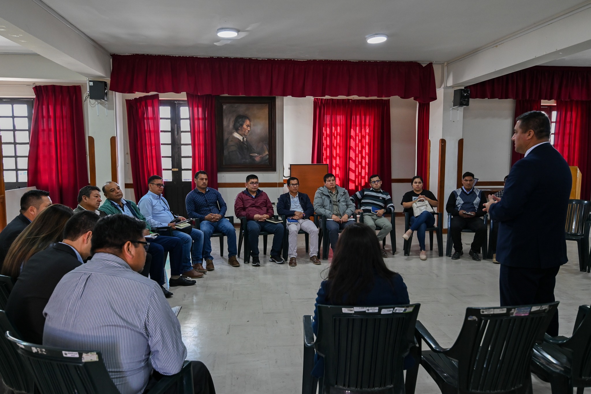 Reunión de coordinación con alcaldes distritales de la provincia de chachapoyas