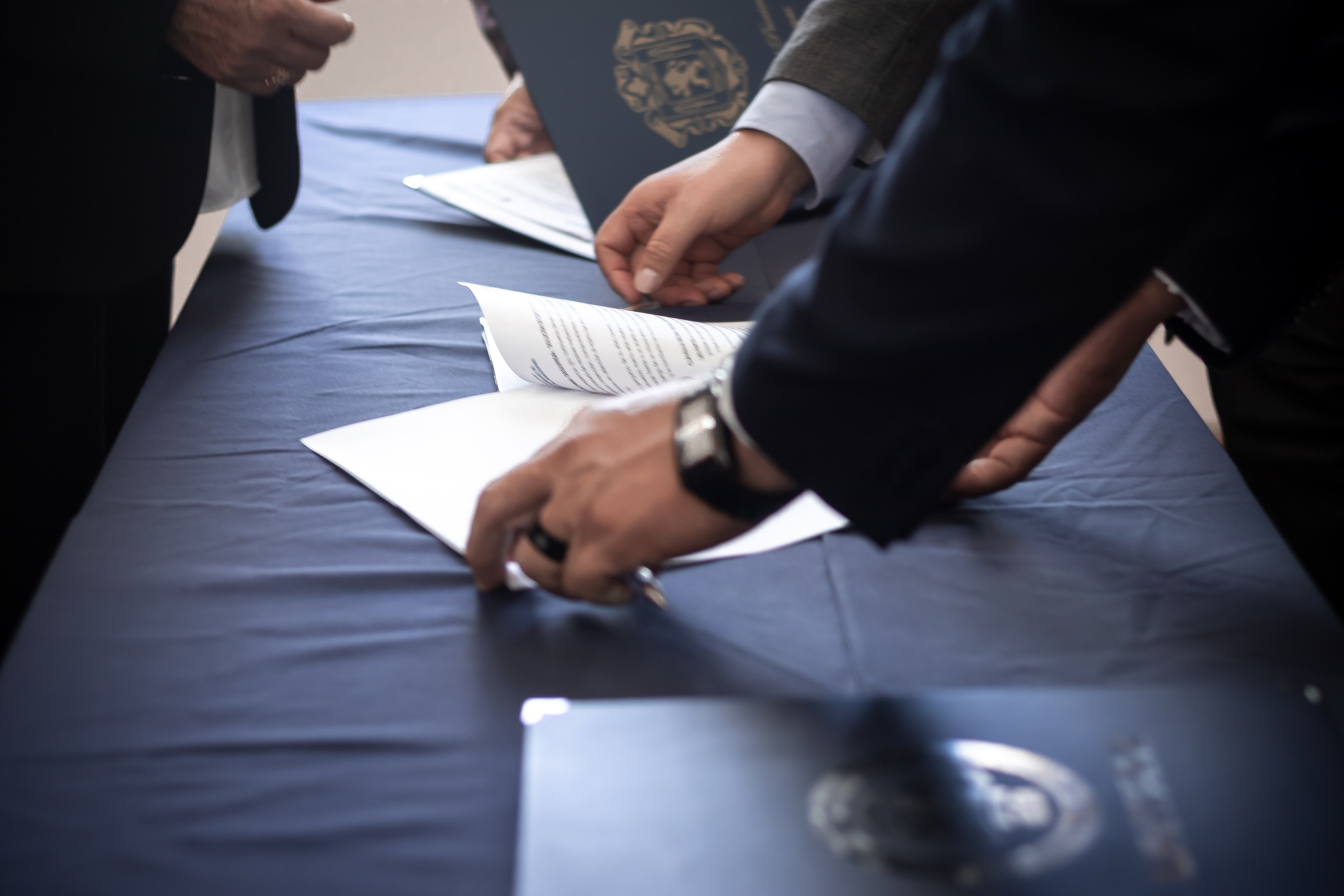 Alcalde Provincial de Chachapoyas firma convenio con la Universidad nacional Toribio Rodríguez de Mendoza