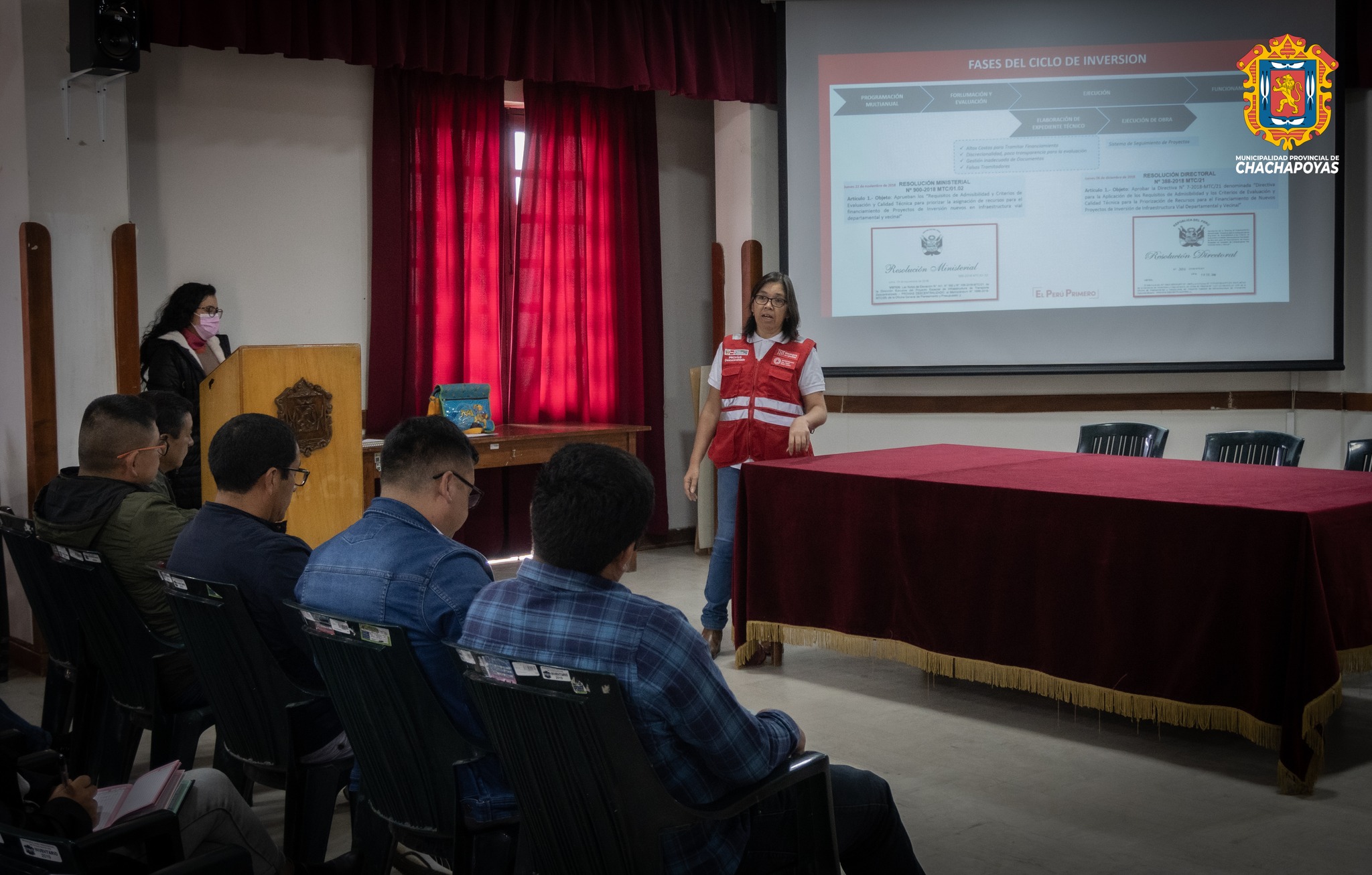 Capacitación para la gestión de infraestructura vial descentralizada