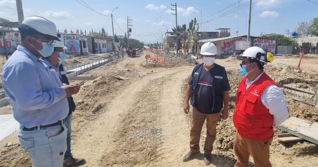 Contraloría detecta trabajos en obra de rehabilitación de pistas y veredas en Papayal pese a estar suspendida