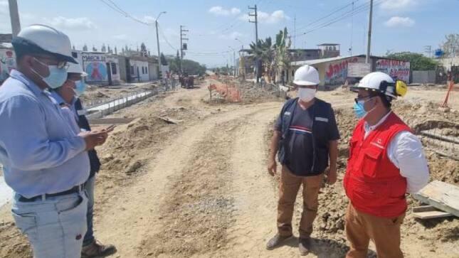 Contraloría detecta trabajos en obra de rehabilitación de pistas y veredas en Papayal pese a estar suspendida