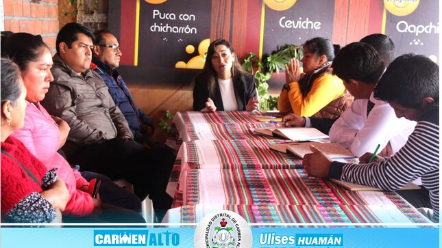 Reunión importante con los comerciantes