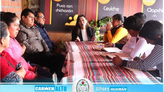 Reunión importante con los comerciantes