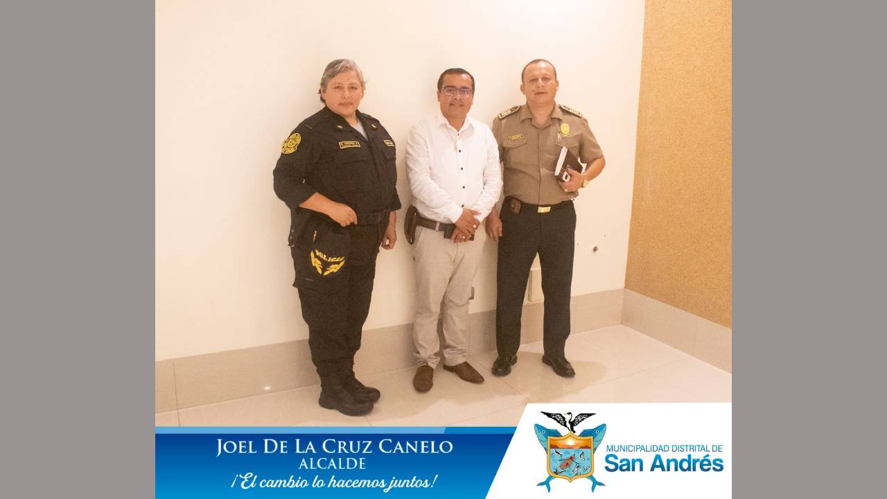 El Alcalde de San Andrés Joel De La Cruz Canelo participó de la Reunión de Coordinación de Seguridad Ciudadana.