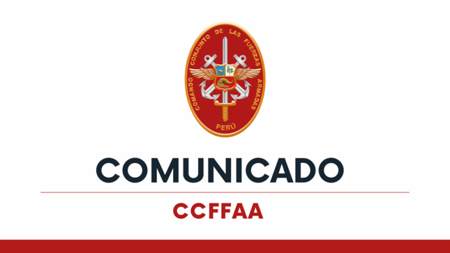 Comunicado CCFFAA