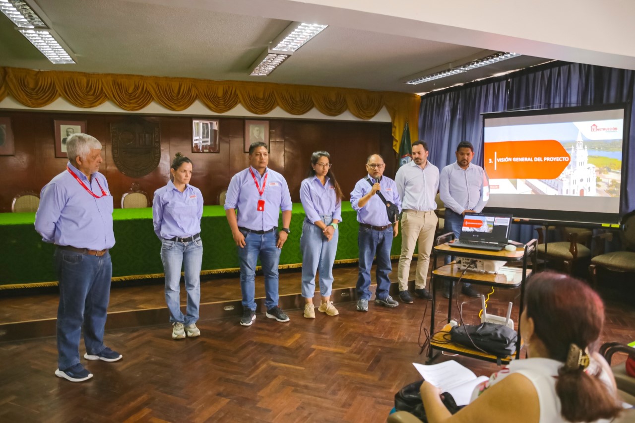 Empresa Renito Roggio e hijos expone avances del diseño del Proyecto “Drenaje Pluvial Integral de Sullana y Bellavista”