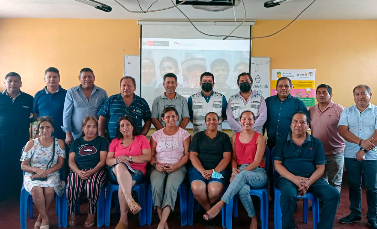 Socializamos avances del proyecto para la IE 126 Javier Pérez de Cuéllar en San Juan de Lurigancho