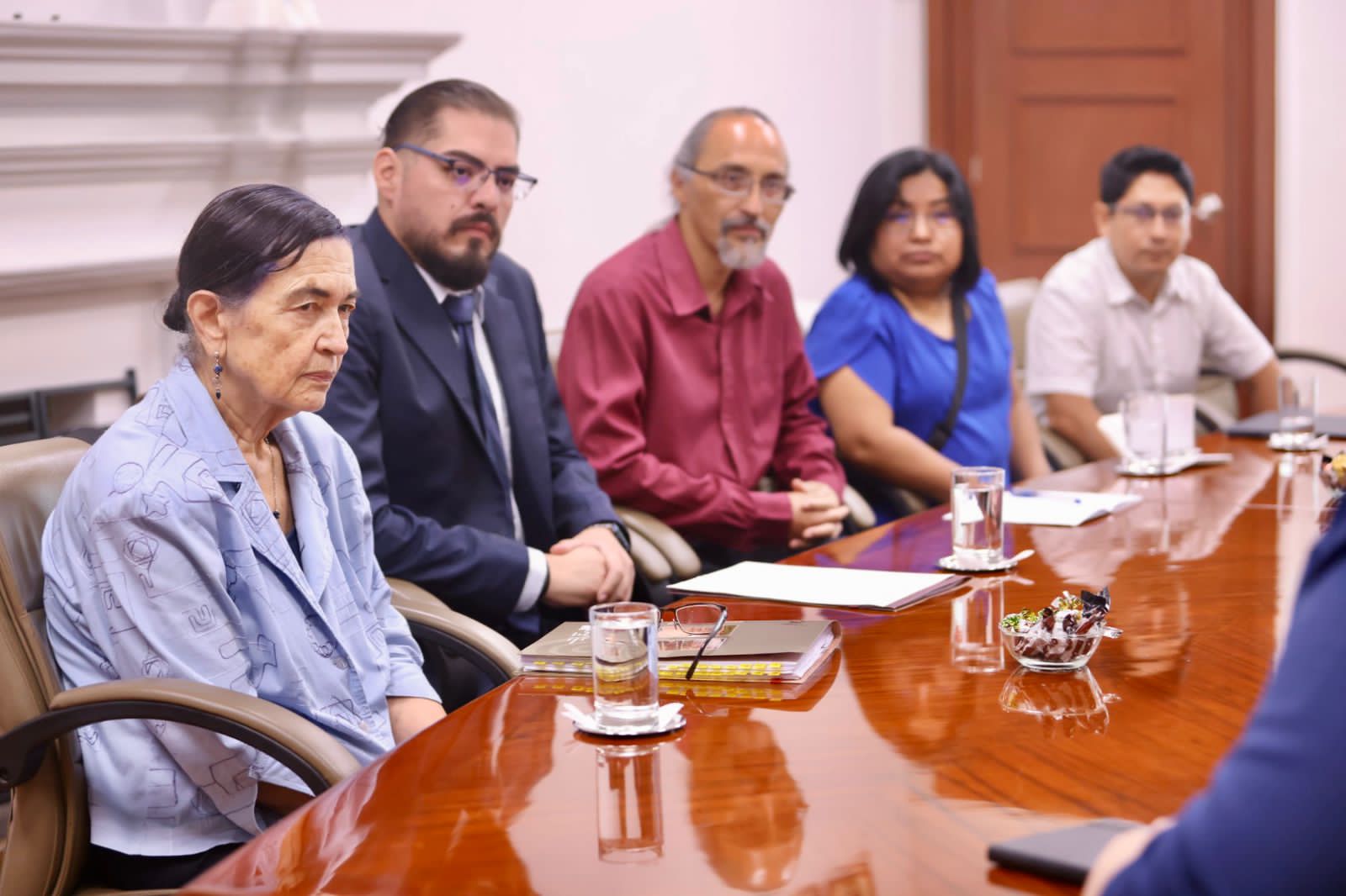 MINCUL y MINJUSDH dialogan con directora de la Unidad Ejecutora Caral
