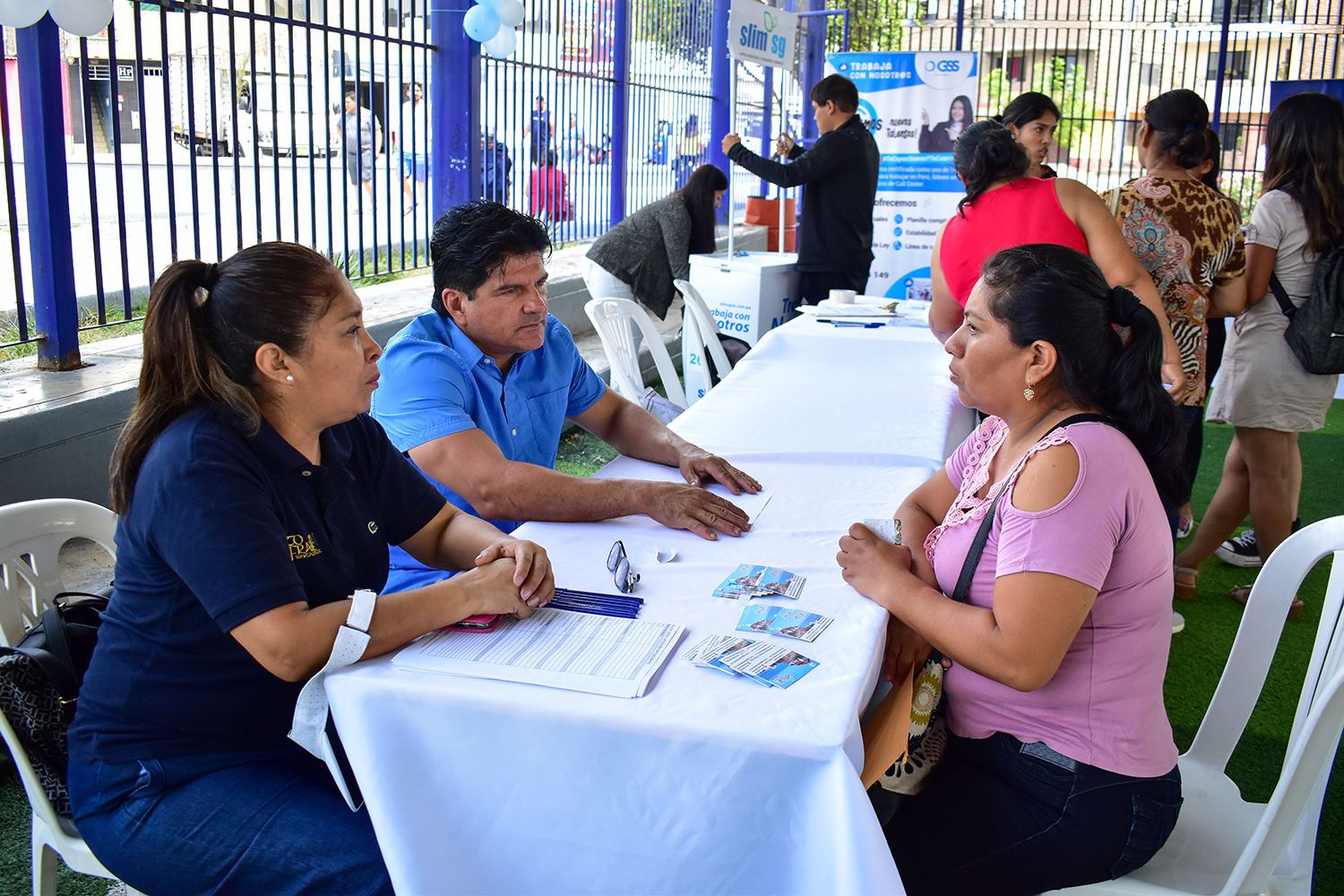 Asistentes fueron informados desde el ingreso.
